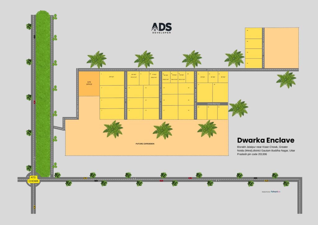 Dwarka Enclave MAP